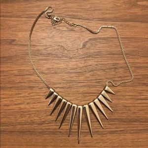 H&M gold statement necklace